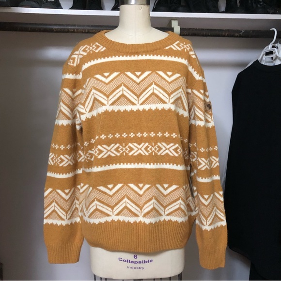 Fjallraven Sweaters - Knit wool fair isle sweater from Fjallraven